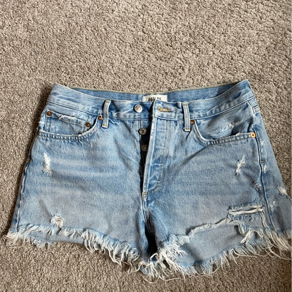 AGOLDE Parker Vintage Cut Off shorts in Swapmeet size 28